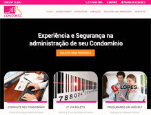 Tablet Screenshot of condovel.com.br